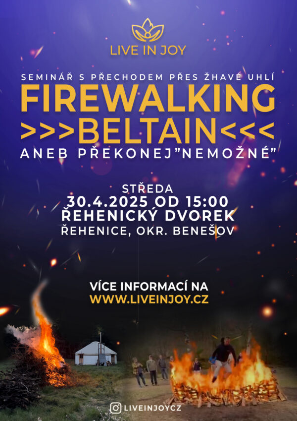 FIREWALKING Beltain 30. 4. 2025